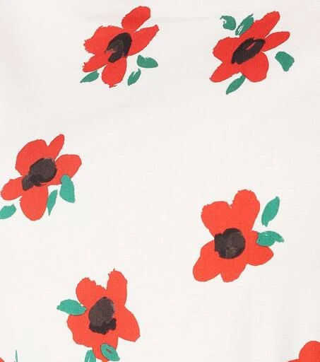 商品CAROLINE CONSTAS|Bea floral cotton midi dress,价格¥3008,第4张图片详细描述