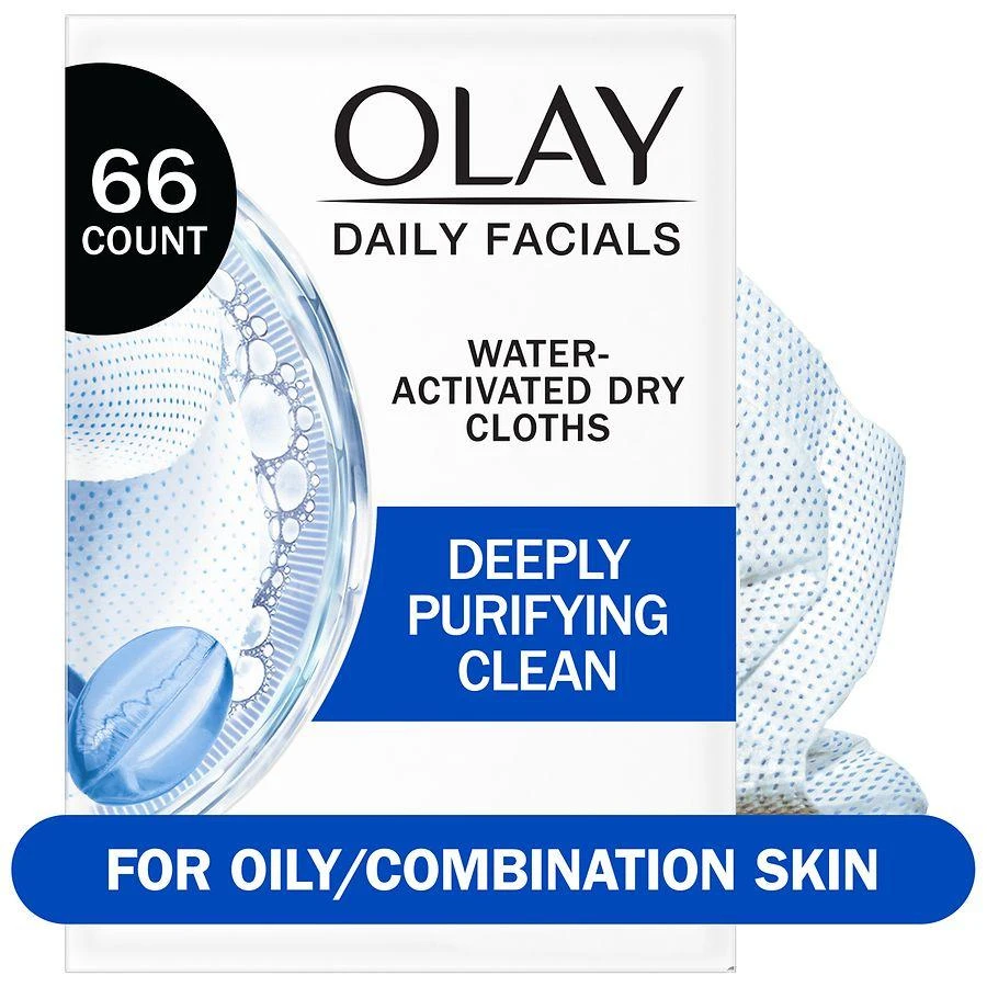 商品Olay|Deeply Purifying Clean Cleansing Cloths Fragrance Free,价格¥100,第1张图片