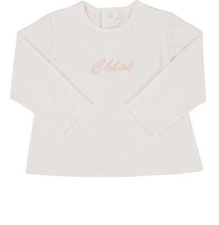 商品Chloé|Logo-Embroidered T-Shirt,价格¥480,第1张图片