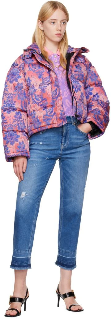 商品Versace|Pink Tapestry Jacket,价格¥1530,第4张图片详细描述