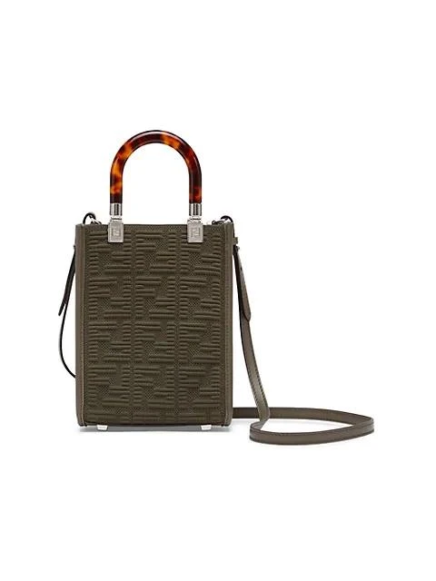 商品Fendi|Mini Mesh Sunshine Shopper,价格¥14485,第4张图片详细描述