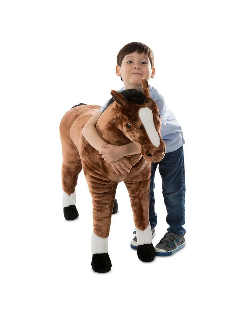 Giant Horse Lifelike Stuffed Animal - Ages 3+ 商品