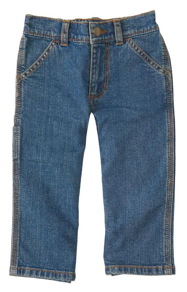 商品Carhartt|(CK8375) Washed Denim Dungaree - Denim Medium Wash,价格¥180,第1张图片