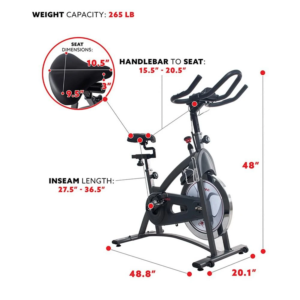 Endurance Belt Drive Magnetic Indoor Exercise Cycle Bike 商品