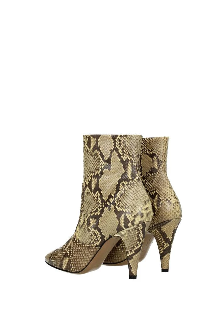 商品Celine|Ankle boots Leather Python Beige,价格¥4503,第4张图片详细描述