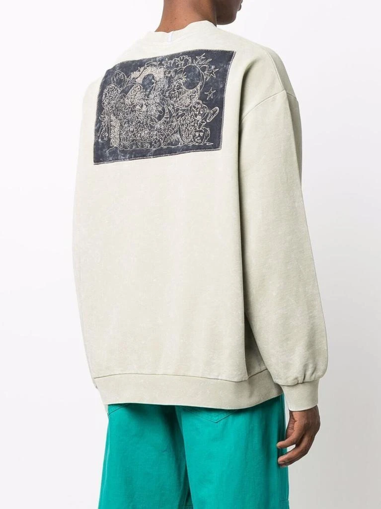 商品Alexander McQueen|Oversized sweatshirt,价格¥1073,第4张图片详细描述