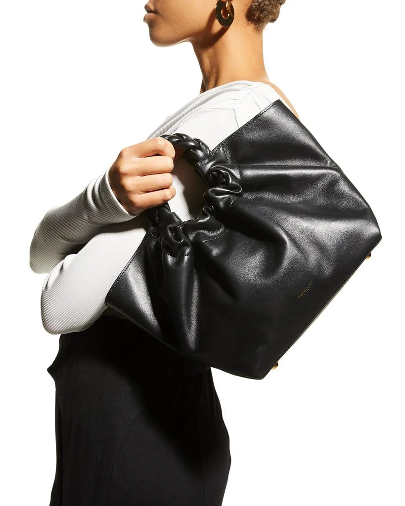 商品Demellier|Midi LA Braided Top-Handle Bag,价格¥3599,第5张图片详细描述
