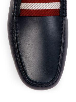 商品Bally|Waltec Leather Driving Loafers,价格¥2065,第6张图片详细描述