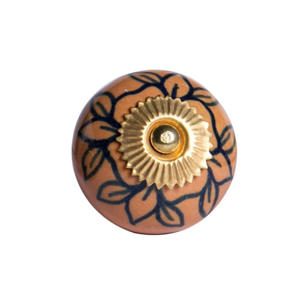 商品KNOB-IT|Handpainted Ceramic Knob Set of 12,价格¥471,第4张图片详细描述