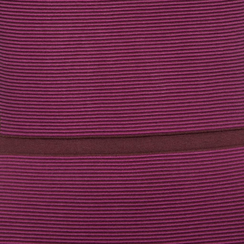 商品[二手商品] Narciso Rodriguez|Narciso Rodriguez Purple Silk Knit Cut Out Yoke Sleeveless Sheath Dress S,价格¥931,第5张图片详细描述