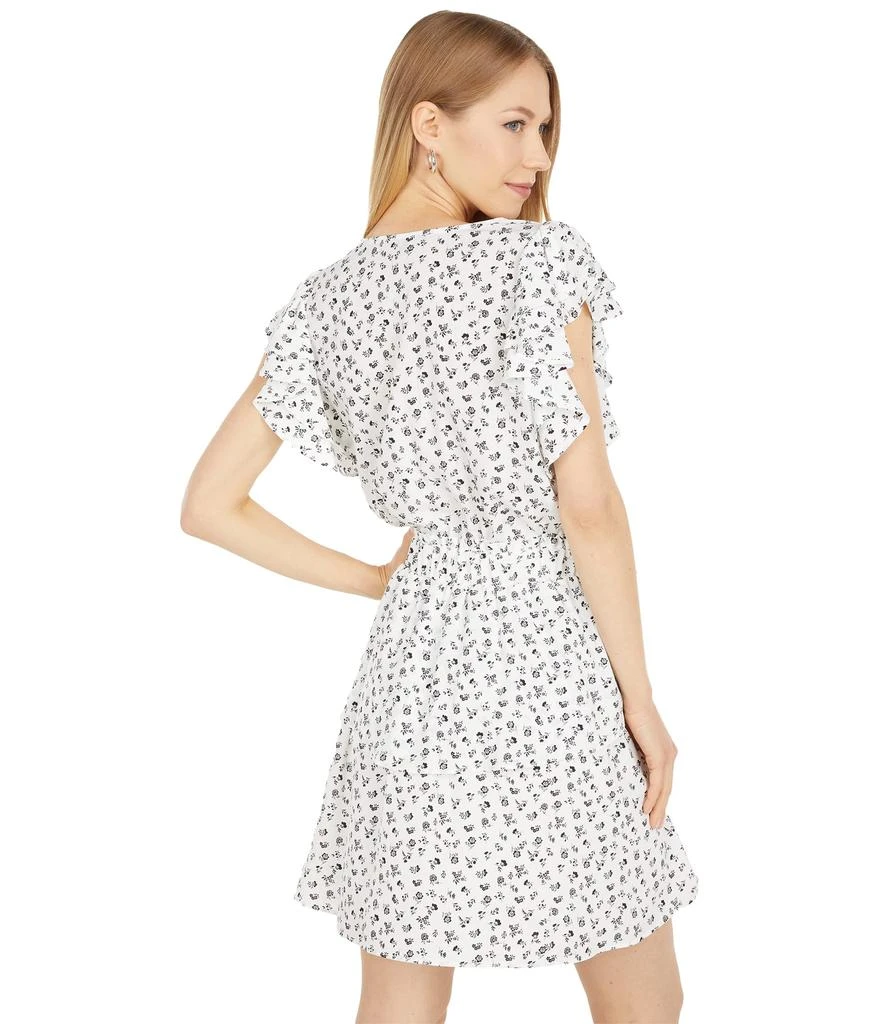 商品1. State|V-Neck Smocked Ruffle Dress,价格¥396,第2张图片详细描述