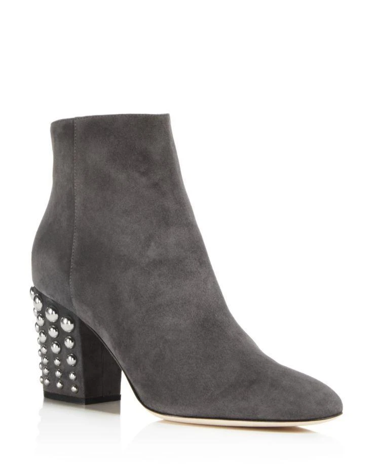 商品Sergio Rossi|Elettra Studded Block Heel Booties - 100% Exclusive ,价格¥4467,第1张图片