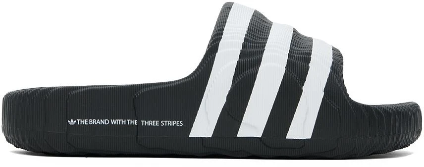 商品Adidas|Black & White Adilette 22 Slides,价格¥443,第1张图片