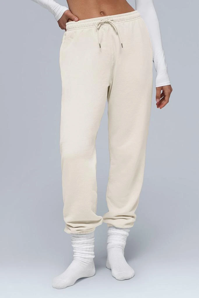 商品Alo|Chill Sweatpant - Bone,价格¥569,第3张图片详细描述