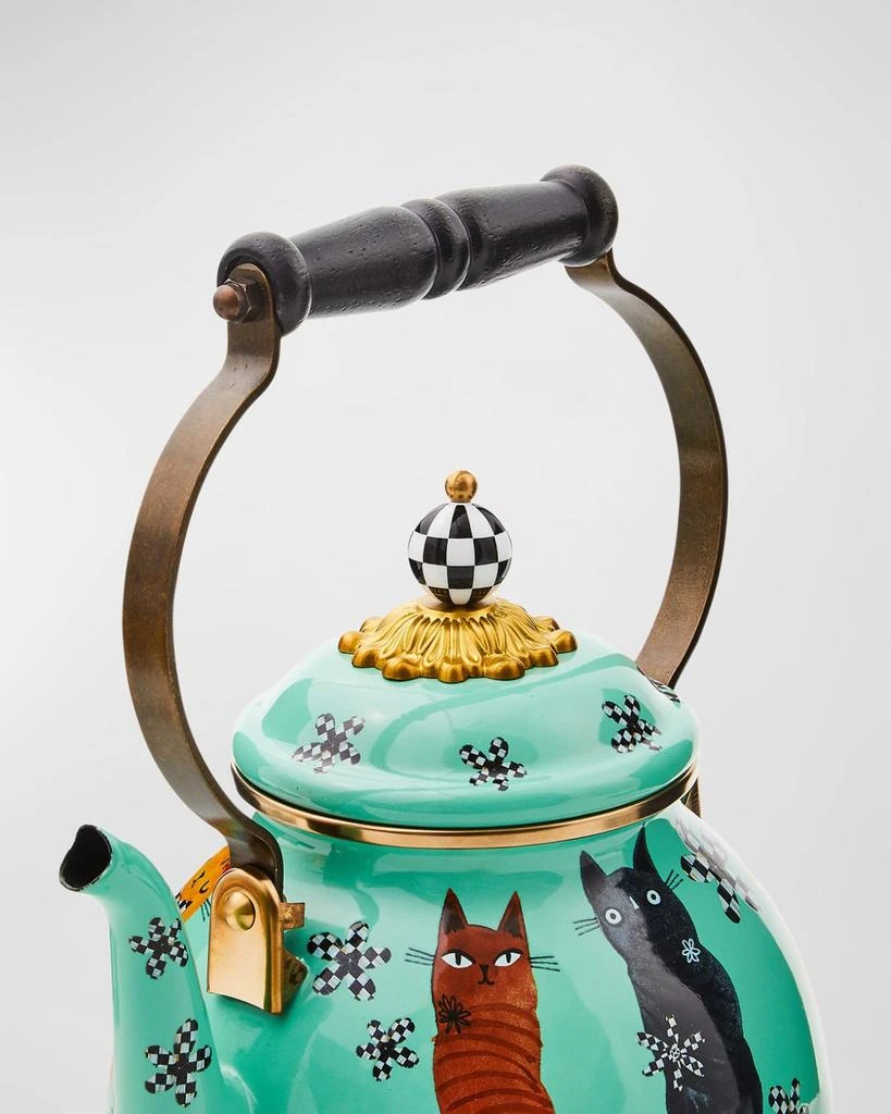 商品MacKenzie-Childs|Cat Lady 2-Quart Tea Kettle,价格¥1321,第3张图片详细描述