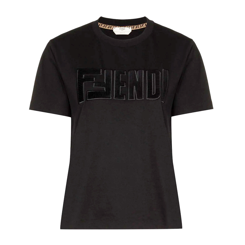 商品Fendi|FENDI 女士黑色短袖 FS7254-AD8Z-F0GME,价格¥2654,第1张图片