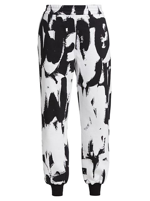 Graffiti Cotton Jogger Pants商品第1张图片规格展示