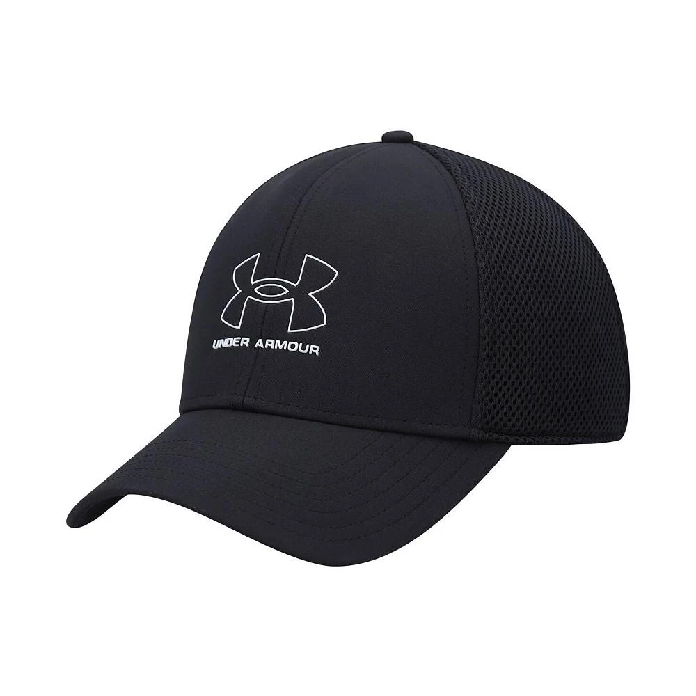 商品Under Armour|Men's Black Driver Mesh Iso-Chill Flex Hat,价格¥208,第1张图片