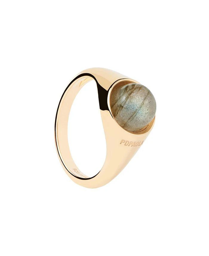 商品PDPAOLA|Women's Labradorite Moon Ring,价格¥1362,第1张图片