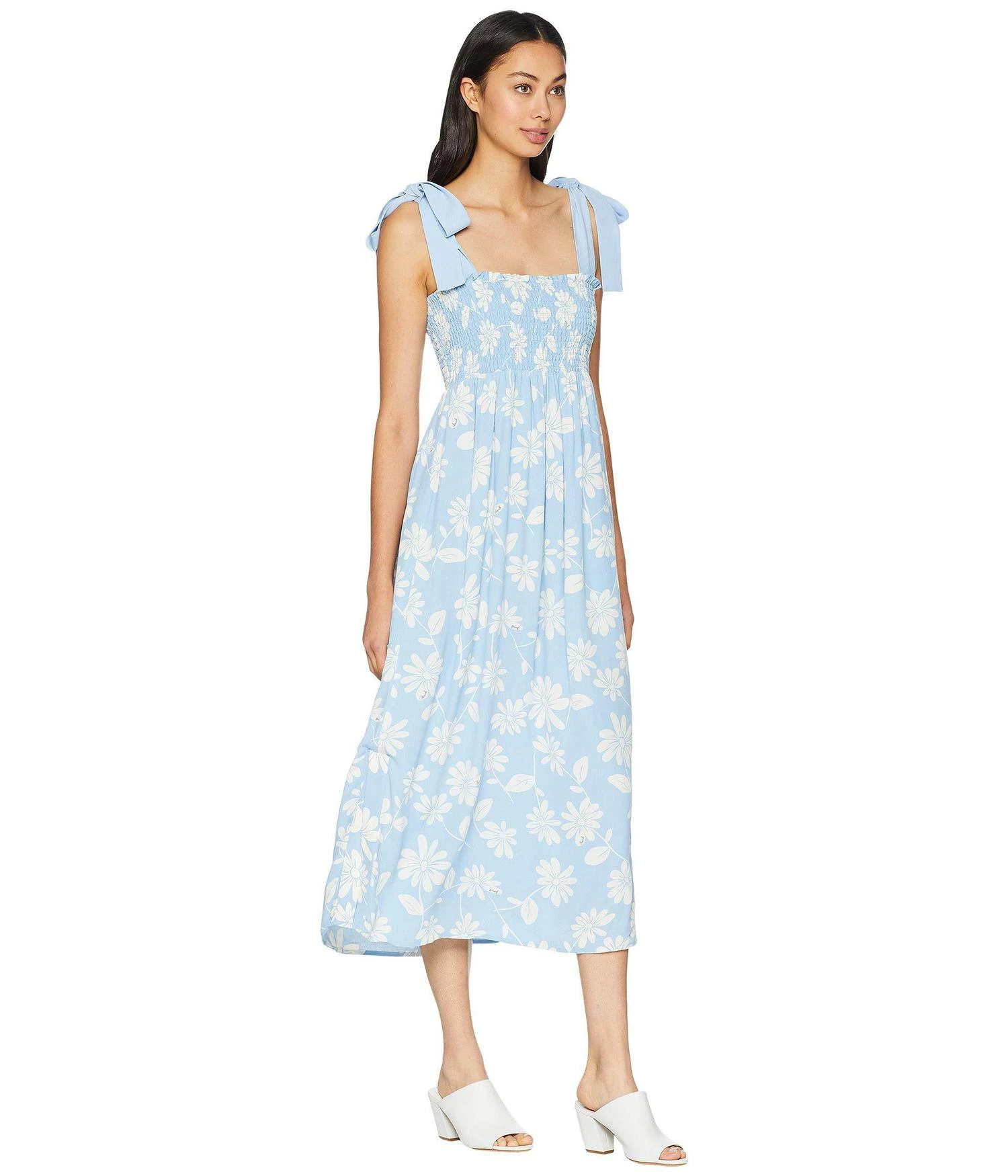 商品Juicy Couture|Sketched Daisy Midi Dress,价格¥292,第4张图片详细描述