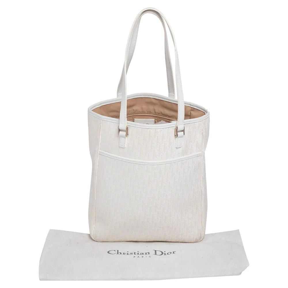 Dior White Diorissimo Canvas Shopping Tote 商品