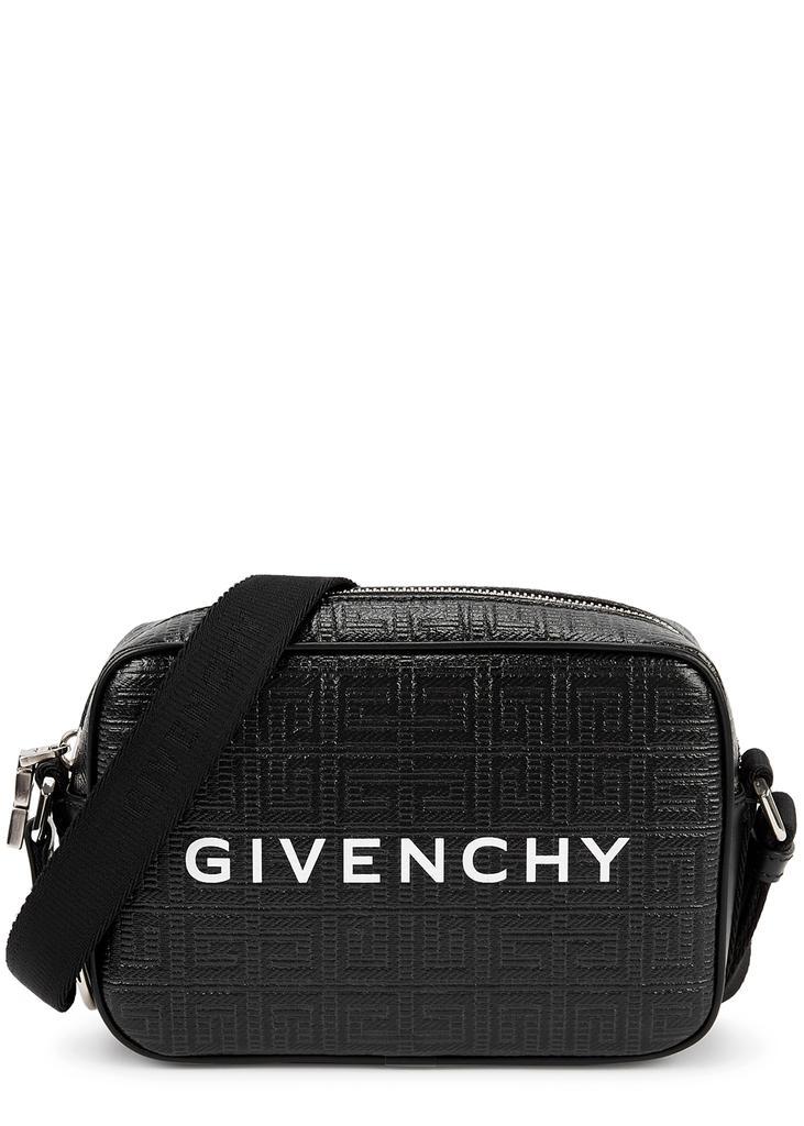 商品Givenchy|4G monogrammed black leather cross-body bag,价格¥6721,第1张图片