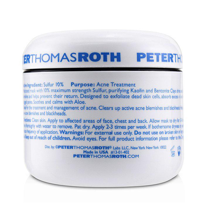 Peter Thomas Roth 清凉香薰面膜 深层清洁Therapeutic Sulfur Masque 149g/5oz商品第3张图片规格展示