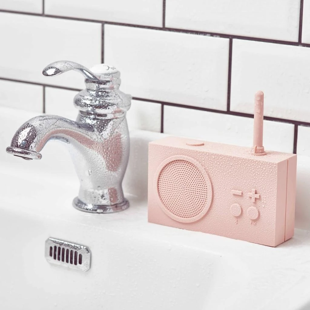 商品Lexon|Lexon TYKHO 3 FM Radio and Bluetooth Speaker - Pink,价格¥269,第3张图片详细描述