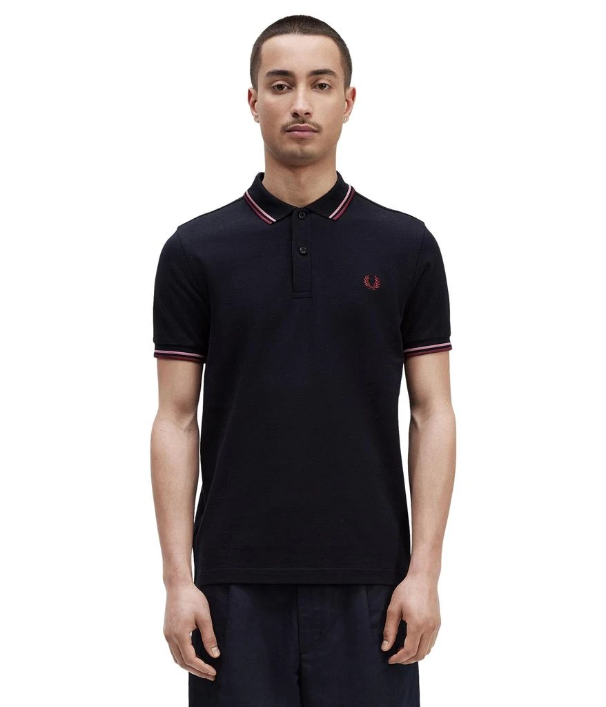 商品Fred Perry|FRED PERRY/佛莱德·派瑞 男士纯棉针织polo衫,价格¥671,第1张图片