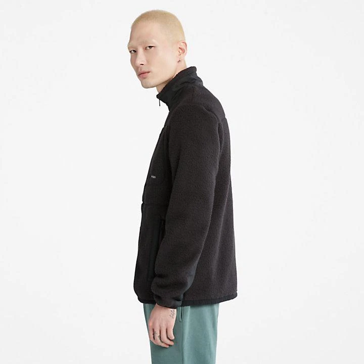商品Timberland|Sherpa Fleece Jacket for Men in Black,价格¥1107,第4张图片详细描述