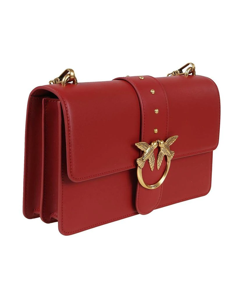 商品PINKO|Love Icon Foldover Crossbody Bag,价格¥2384,第3张图片详细描述