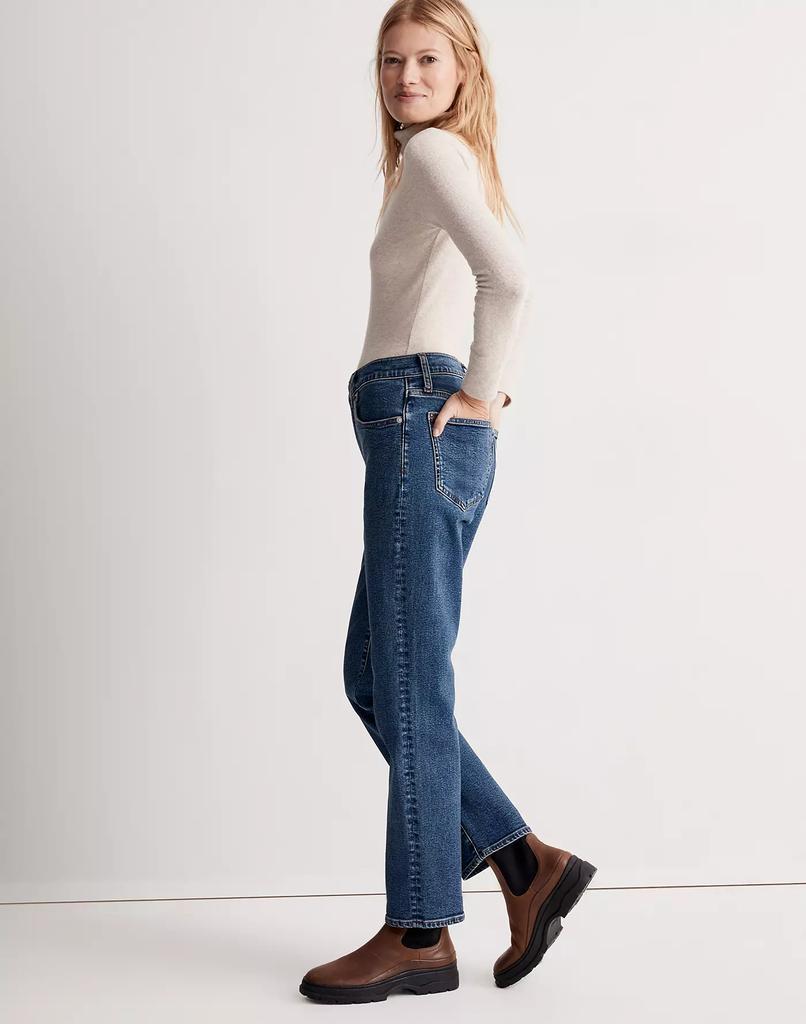 商品Madewell|The Tall Perfect Vintage Straight Jean in Bright Indigo Wash: Instacozy Edition,价格¥1033,第4张图片详细描述