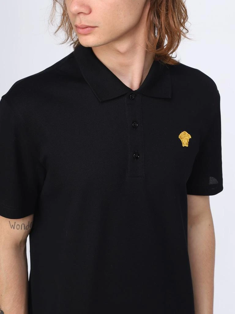 商品Versace|Versace cotton polo shirt,价格¥3121,第5张图片详细描述