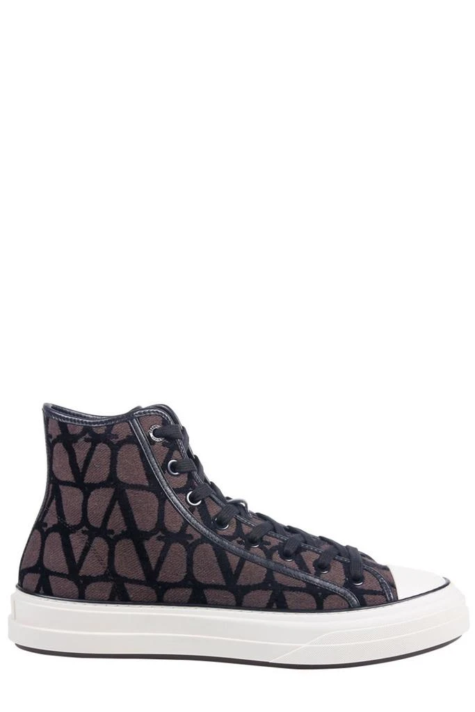 商品Valentino|Valentino	Tootaloop Round Toe Lace-Up Sneakers,价格¥5421,第1张图片