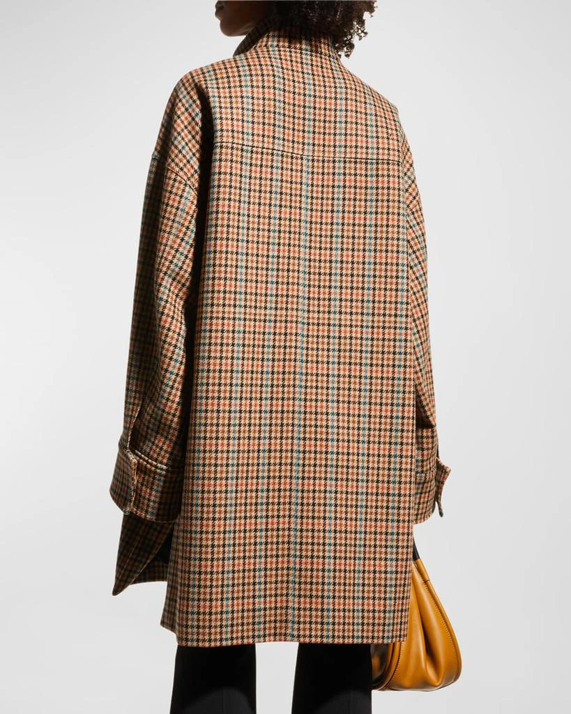 Micah Oversized Houndstooth Coat 商品