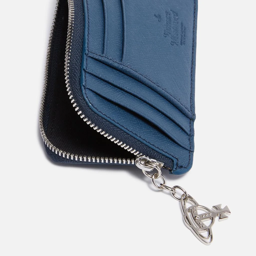 商品Vivienne Westwood|Vivienne Westwood Saffiano Zipped Leather Cardholder,价格¥707,第3张图片详细描述