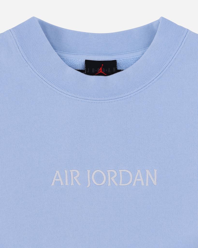 商品Jordan|WMNS Wordmark Fleece Crewneck Sweatshirt Blue,价格¥432,第5张图片详细描述