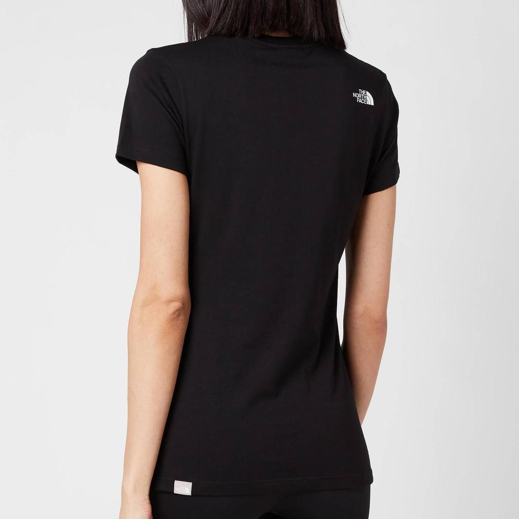 The North Face Women's Simple Dome Short Sleeve T-Shirt - TNF Black商品第2张图片规格展示