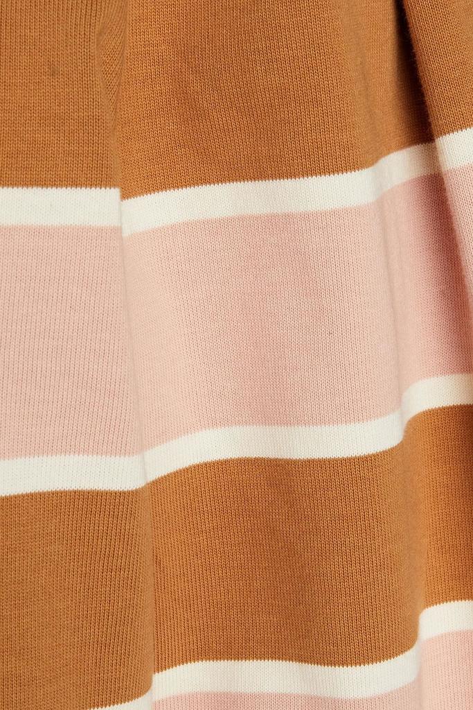 Striped cotton-jersey polo shirt商品第2张图片规格展示