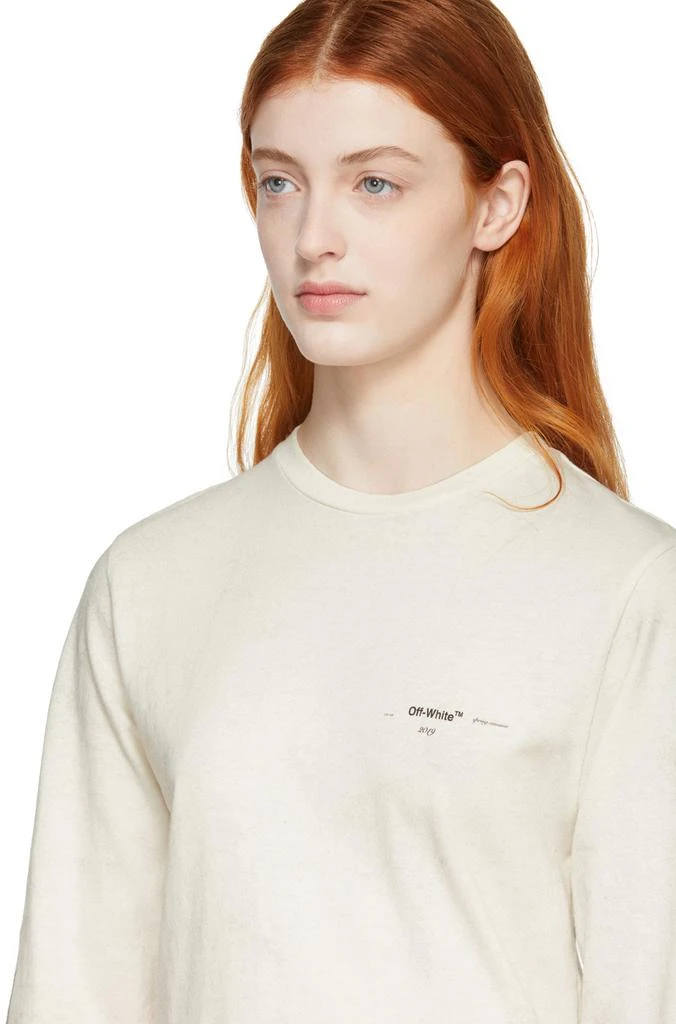 商品Off-White|Off-White Diag Arrows Long Sleeve T-Shirt,价格¥2088,第5张图片详细描述