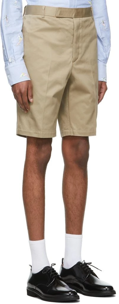 商品Thom Browne|驼色 Unconstructed Chino 短裤,价格¥5531,第2张图片详细描述