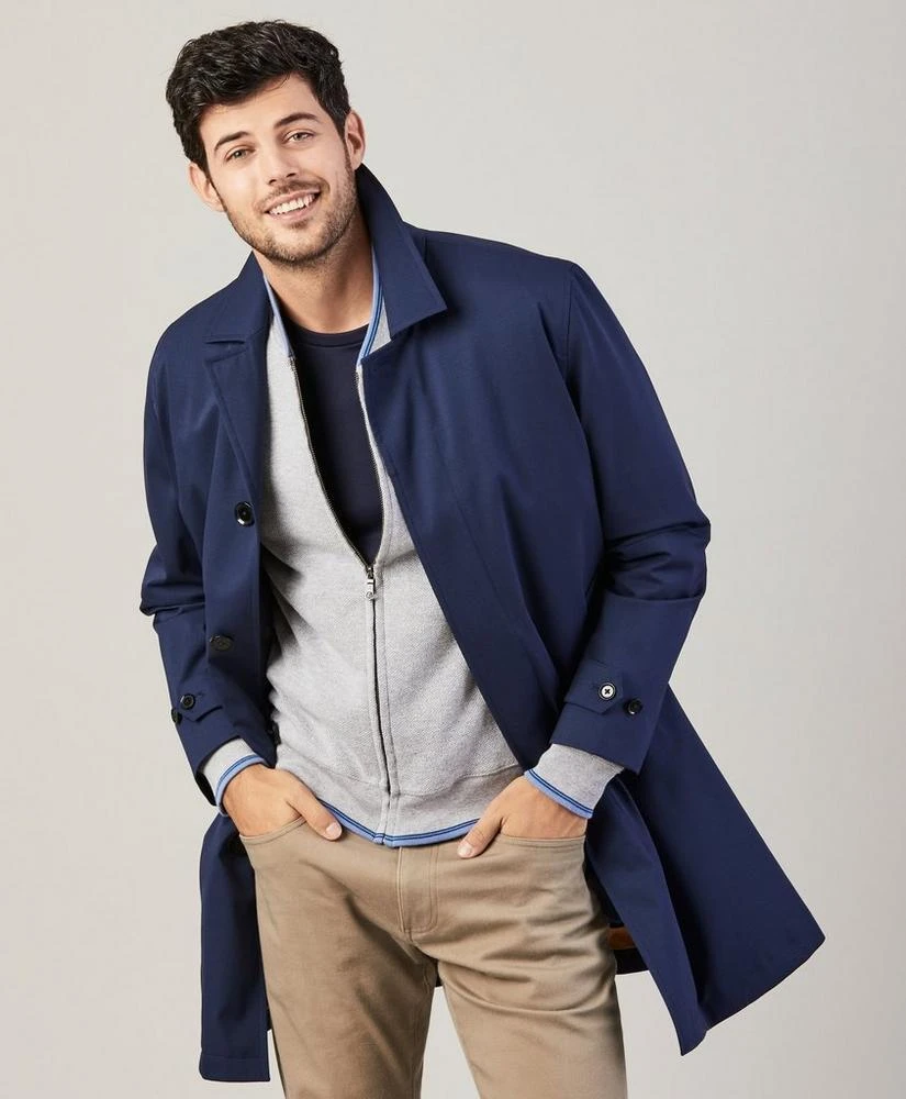 商品Brooks Brothers|Water-Repellent Cordura Trench Coat,价格¥4070,第4张图片详细描述