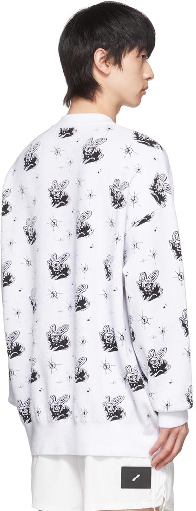 Black & White Monster Reversible Sweater商品第3张图片规格展示