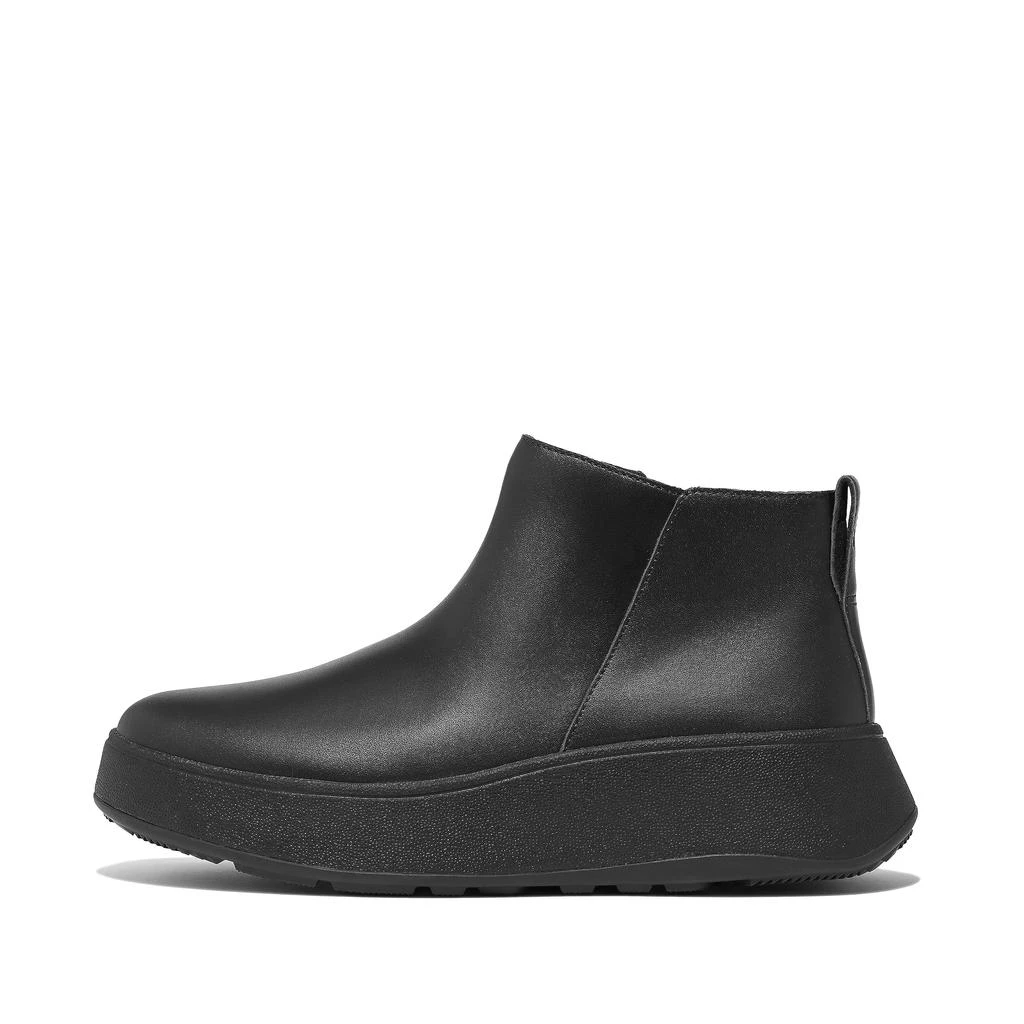 商品FitFlop|F-Mode Leather Flatform Zip Ankle Boots,价格¥876,第3张图片详细描述