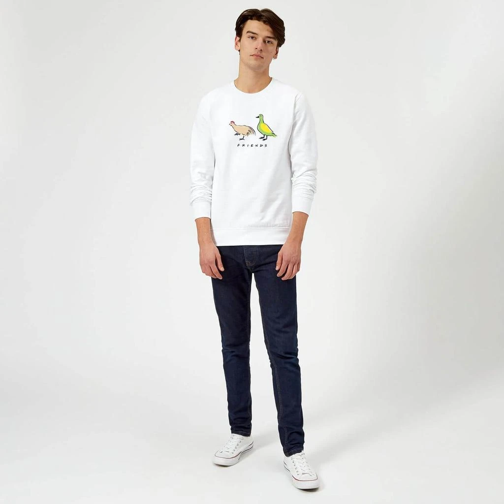 商品Original Hero|Friends The Chick And The Duck Sweatshirt - White,价格¥254,第3张图片详细描述