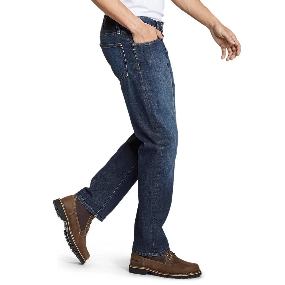 商品Eddie Bauer|Men's Field Flex Straight Jeans,价格¥309,第3张图片详细描述
