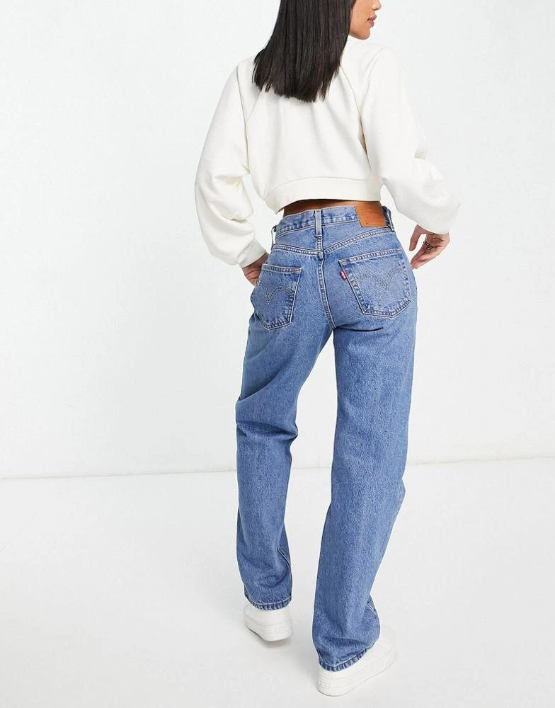 商品Levi's|Levi's 90's 501 jeans in mid wash blue,价格¥1038,第2张图片详细描述