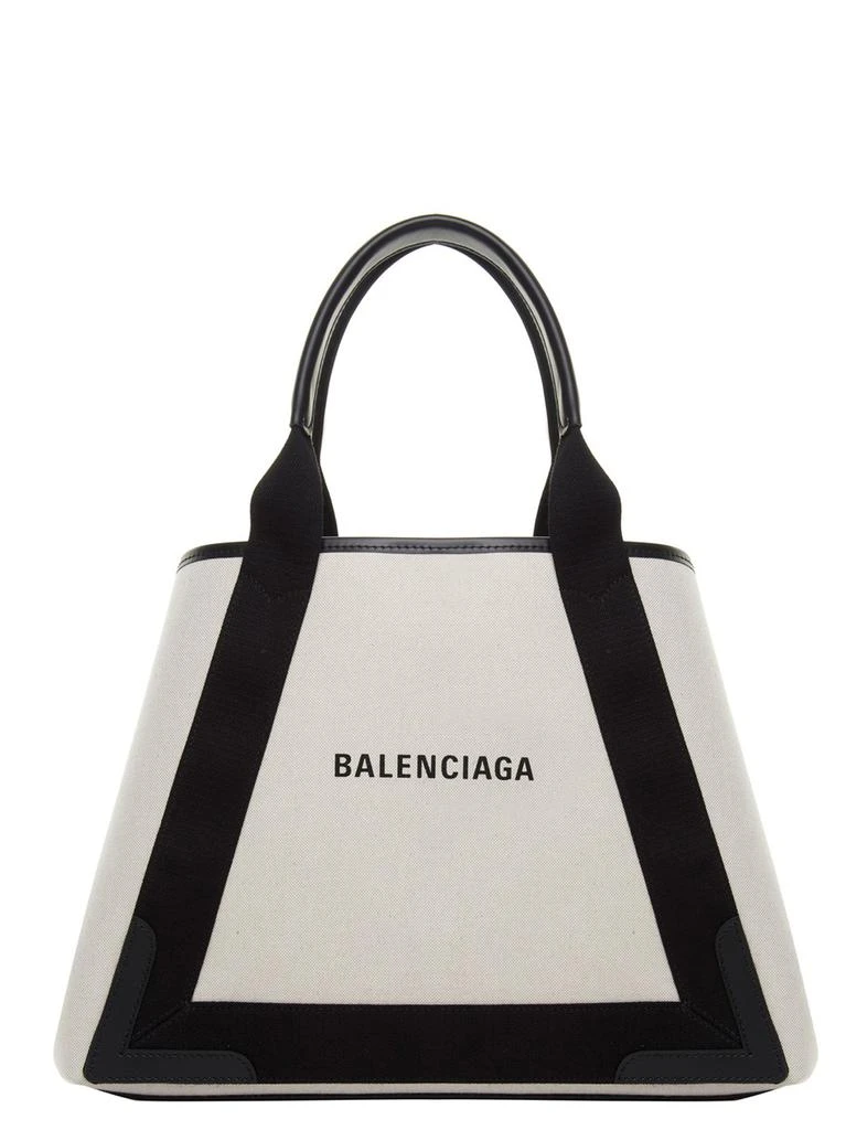商品Balenciaga|Balenciaga Navy Cabas Medium Tote Bag,价格¥5854,第1张图片
