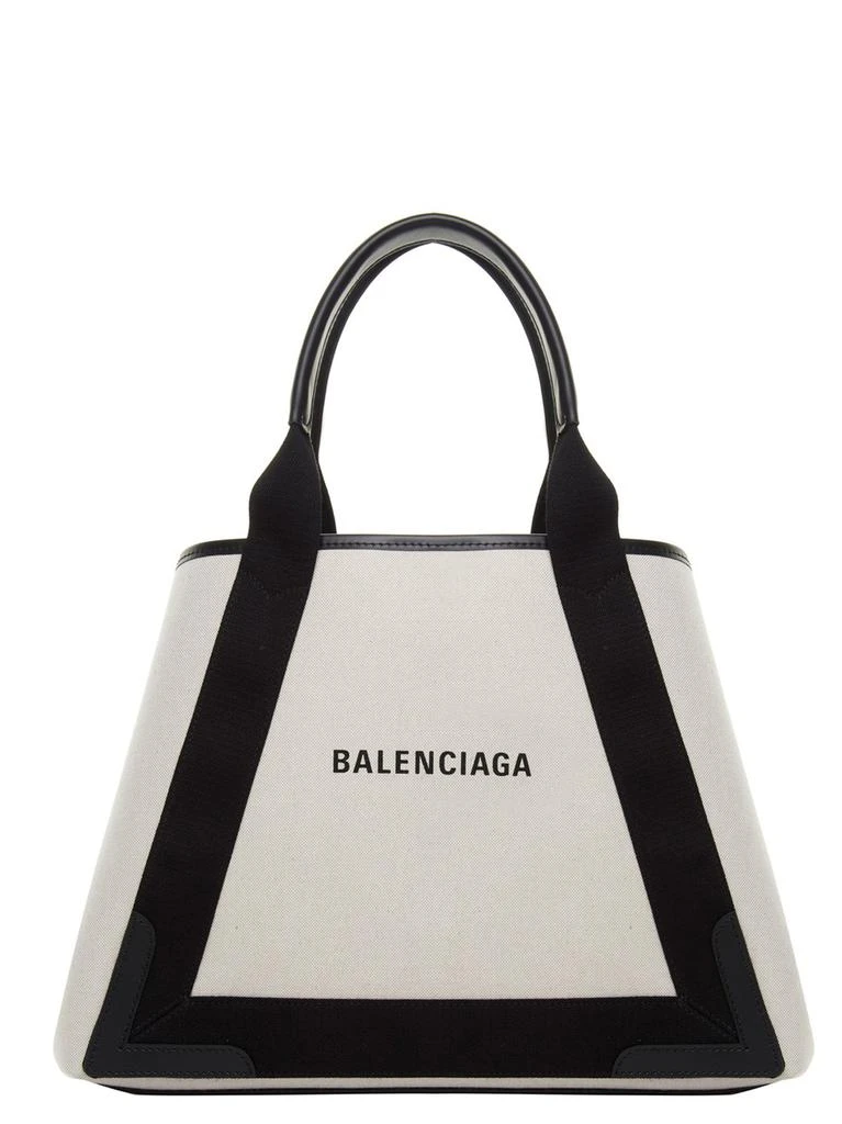 商品Balenciaga|Balenciaga Navy Cabas Medium Tote Bag,价格¥6269,第1张图片