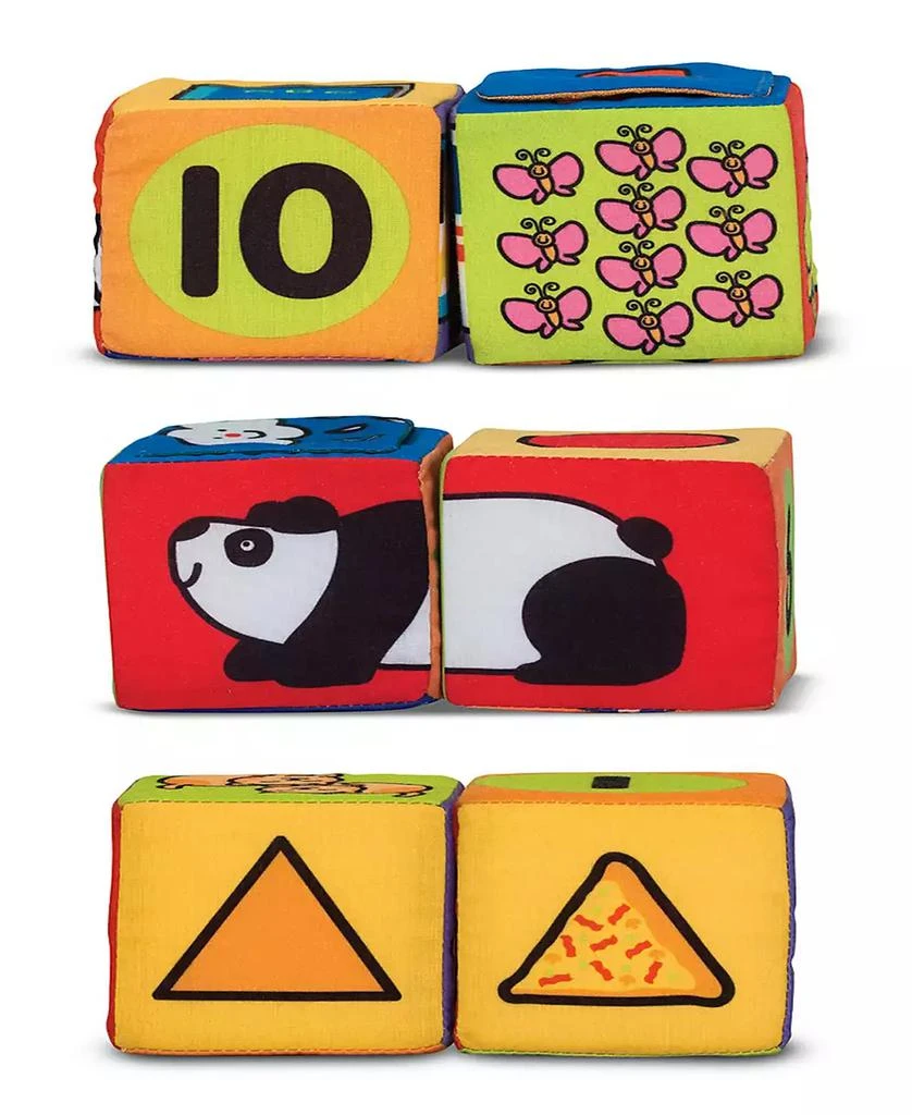 商品Melissa & Doug|Kids' Match & Build Toy Blocks,价格¥229,第4张图片详细描述